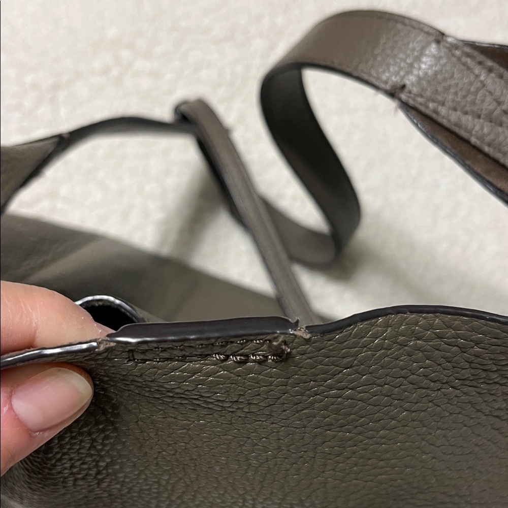 Michael Kors Brown Leather Hobo Bag - Picture 6 of 7